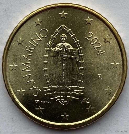 Сан-Марино 50 евроцентов 2024 г.