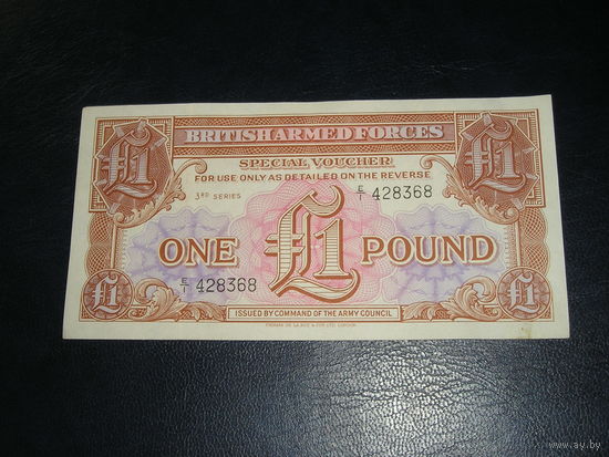 Великтбритания, 1 Военный Фунт 1956