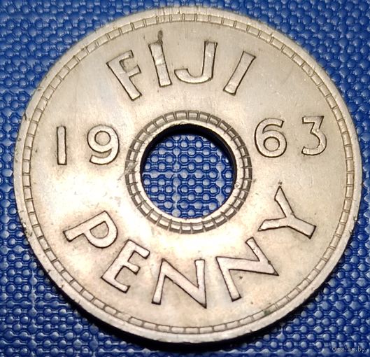 Фиджи 1 пенни 1963 г.