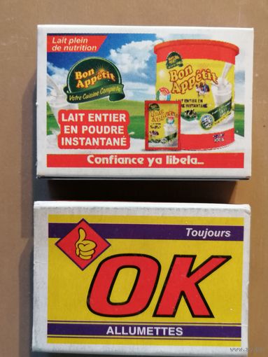 Спичечные коробки 5 х 3.5 х 1.5 см, серия "ОК", спички