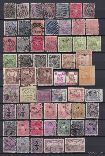 8.BrIn. Великобритания. Колонии. Федеративные штаты Индии. Сборный лот. 1877 - 1945 гг. 150 шт. 3 скана.