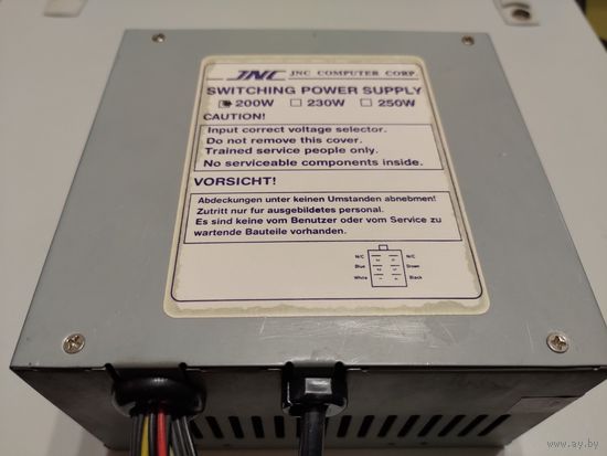 AT блок питания 200W