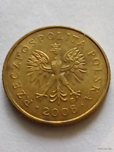 Польша 1 грош 2008 г.(1)