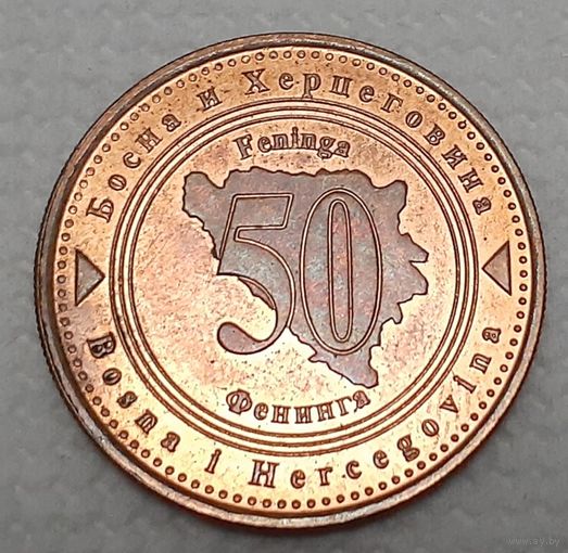 Босния и Герцеговина 50 фенингов, 1998 (4-7-20)