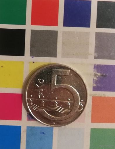 Чехия 5 крон 1993