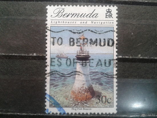 Бермуды, колония Англии, 1996. Маяк