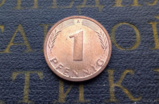 1 пфенниг 1991 (A) Германия ФРГ #17