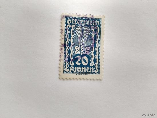 Австрия  1922