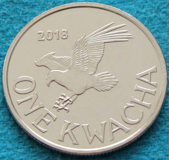 Малави. 1 квача 2018 год  KM#212