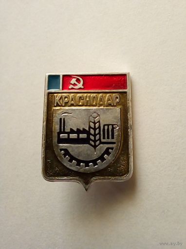 Значок.Герб г.Краснодар.(мал.)