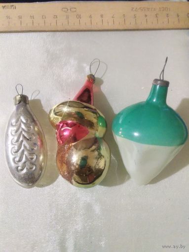 Лот ёлочных игрушек.Цена за лот.