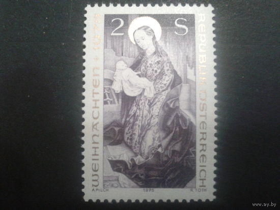Австрия 1975 Рождество, живопись**
