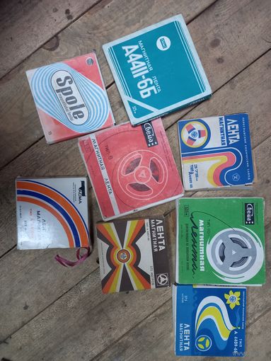 Лента магнитная катушка бобина для магнитофона СССР (1) цена за лот