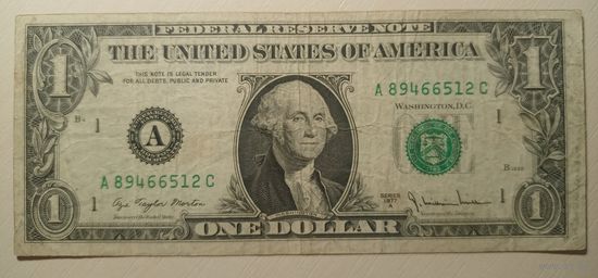 1 доллар США 1977А года