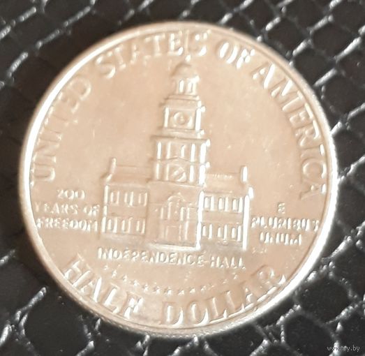 50 центов ( халф) 1776-1976 D США 200 лет независимости