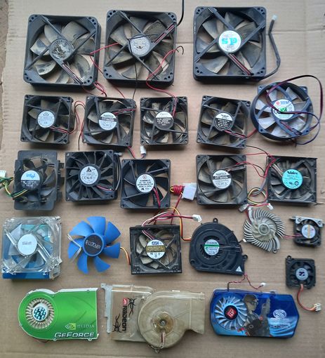 Кулеры 23 штуки