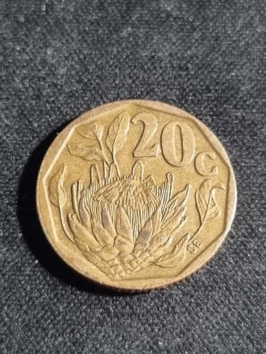 ЮАР 20 центов 1994