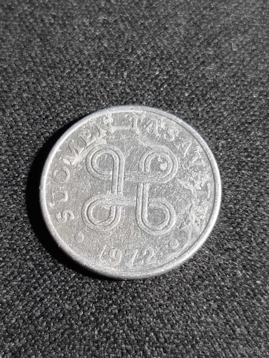 Финляндия 1 пенни 1972