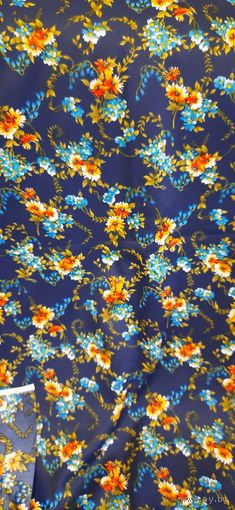 Кримплен красивая ткань из СССР