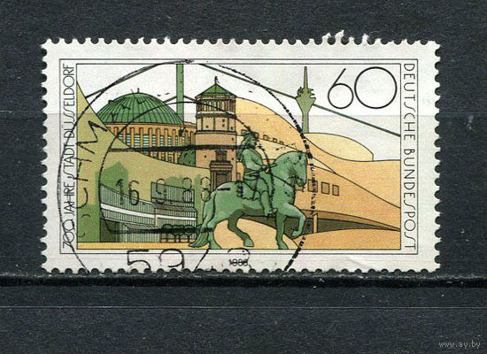ФРГ - 1988 - Дюсельдорф - [Mi. 1369] - полная серия - 1 марка. Гашеная.  (LOT Dd30)