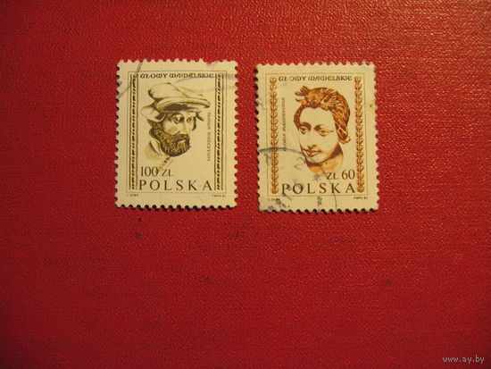 Марка Вавельские головы 1982 год Польша
