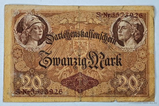 1914 год  Германия 20