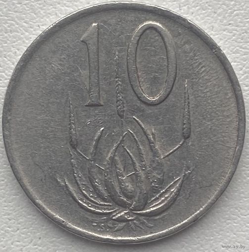 ЮАР 10 центов 1972 г.