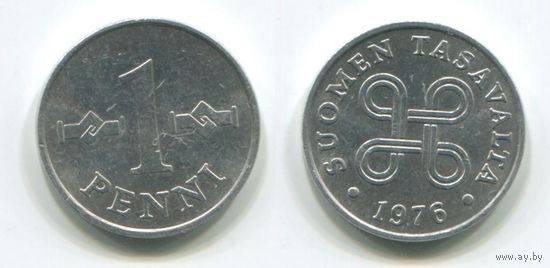 Финляндия. 1 пенни (1976)