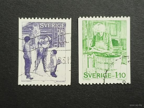 Швеция 1977. Подготовка к Рождеству
