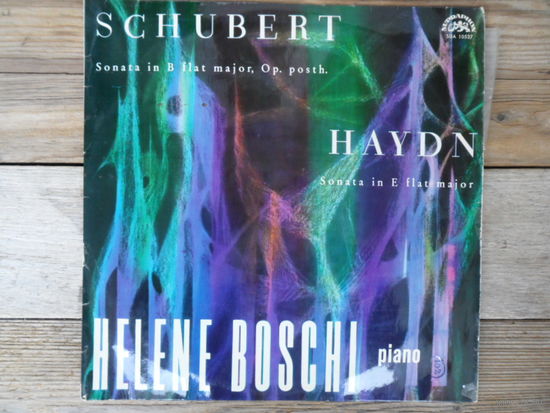 Helene Boschi (ф-но) - Ф. Шуберт, Й. Гайдн. Сонаты для ф-но - Supraphon, 1965 г.