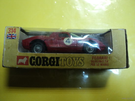 Модель автомобиля FERRARI (производство Великобритания год выпуска 1970 г.)