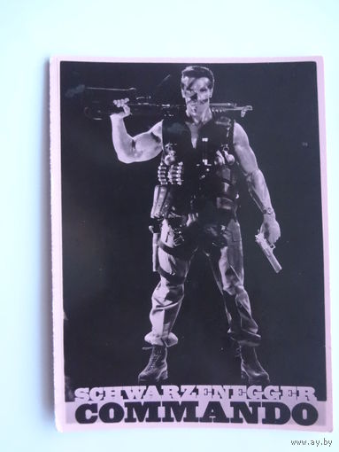 Календарик 1901-2000 г  Шварценеггер.