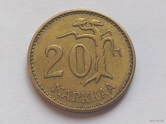 Финляндия 20 марок 1960 г.