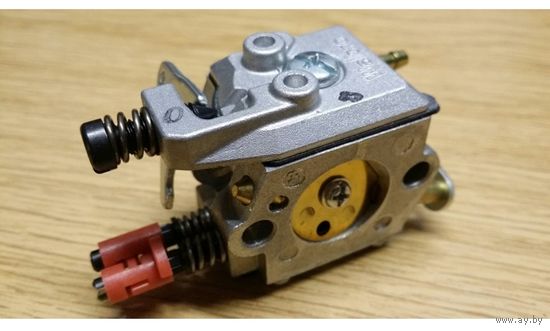 Бензокосы Бензопилы  ОРИГИНАЛЬНЫЙ Карбюратор Walbro WT-387 есть теплоизолятор+ прокладка