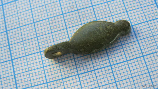 Привеска древняя. Бронза, литье.