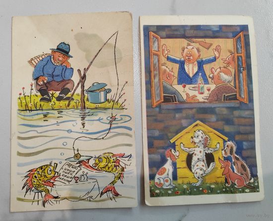 Открытки. 1968 г. Орлов. Шварц.