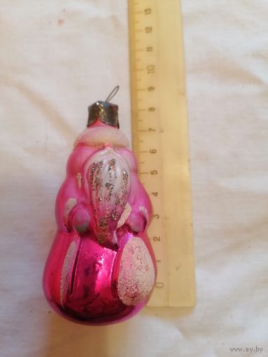 Ёлочная игрушка ДЕД МОРОЗ СССР 0069