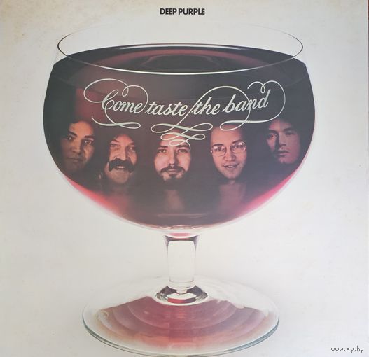 Deep Purple.  Come Taste the Band. (FIRST PRESSING) OBI