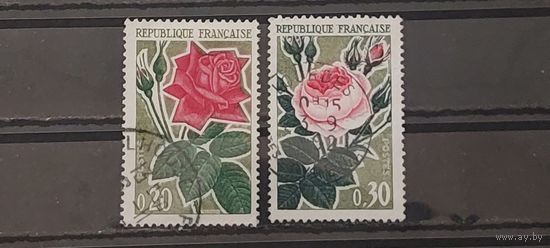 РАСПРОДАЖА ФРАНЦИЯ 1962г. Полная серия. Гаш.