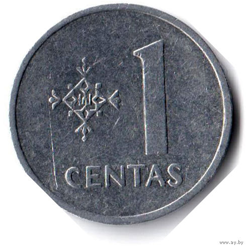 Литва. 1 цент. 1991 г.
