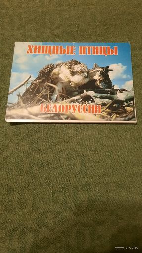 Набор открыток Хищные птицы Белоруссии, 16 шт.