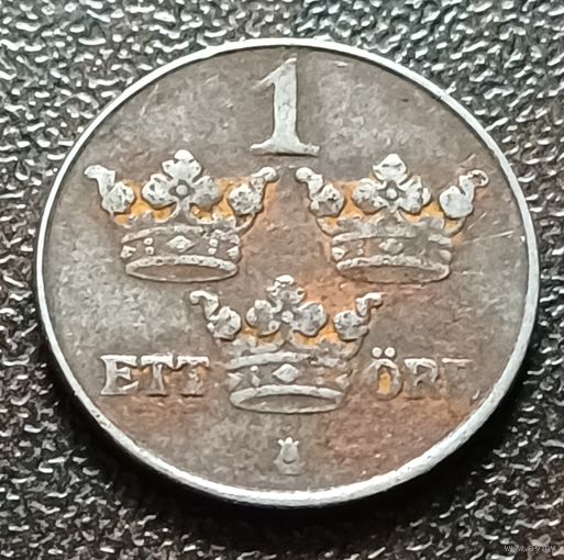 Швеция 1 эре, 1949    ( 1-8-6 )