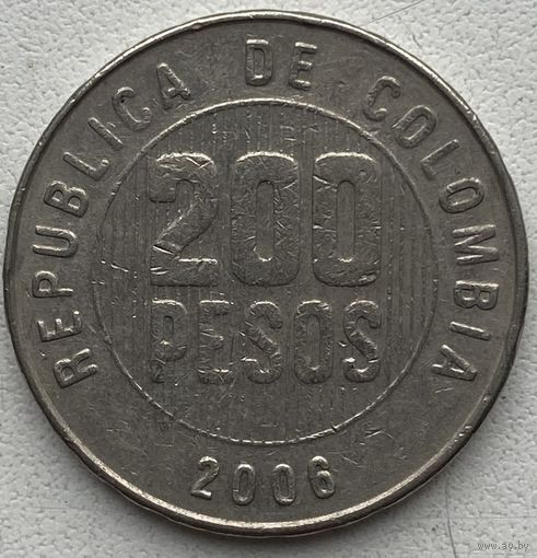 Колумбия 200 песо 2006 г.