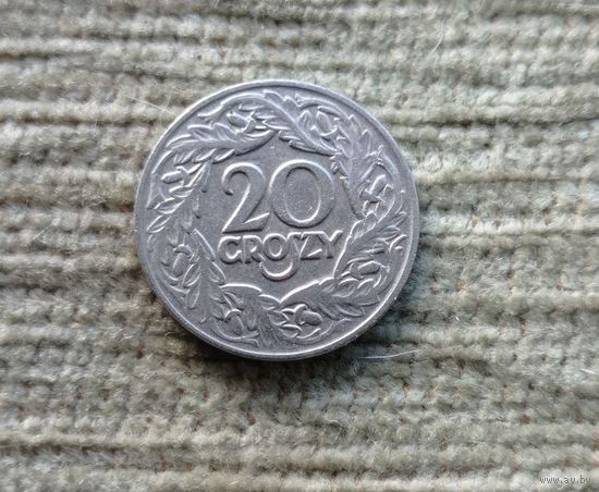 Werty71 Польша 20 грошей 1923