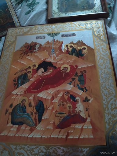 Икона Рождество Господа Нашего Иисуса Христа 42/32