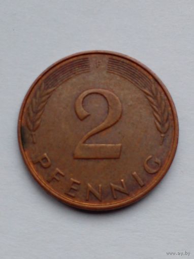 2 пфеннига 1991 F(1)