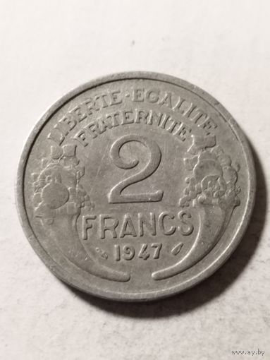 Франция 2 франка 1947