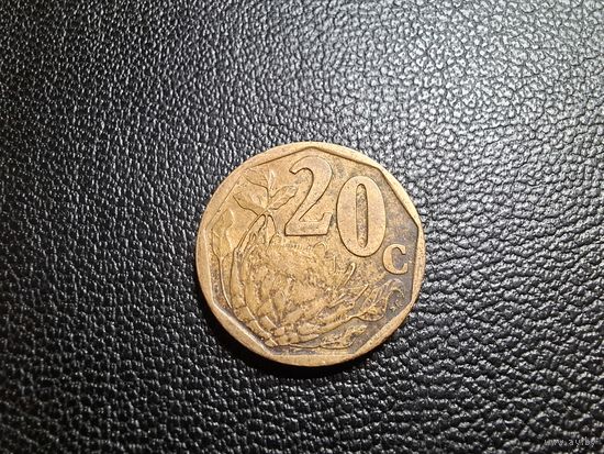 ЮАР 20 центов 1997