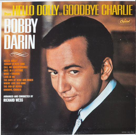 Bobby Darin Hello Dolly to Goodbye Charlie (1 press USA 1964 NM)