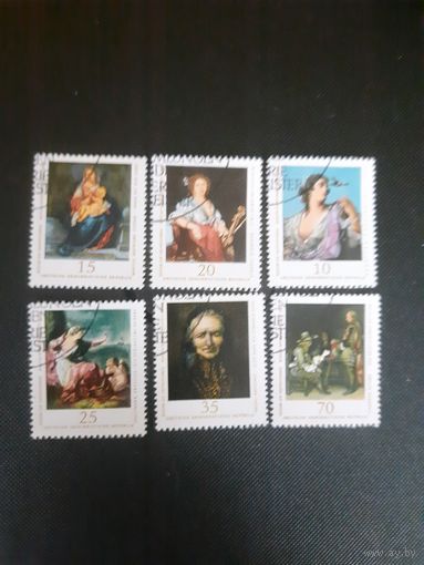 ГДР. Живопись. 1976г. гашеная